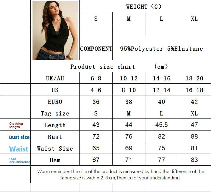 Phantasy Chic Black Halter Top Women Fashion Lace Crop Top Lady Sexy Backless Camisole Night Out Streetwear 2026 Summer Clothes