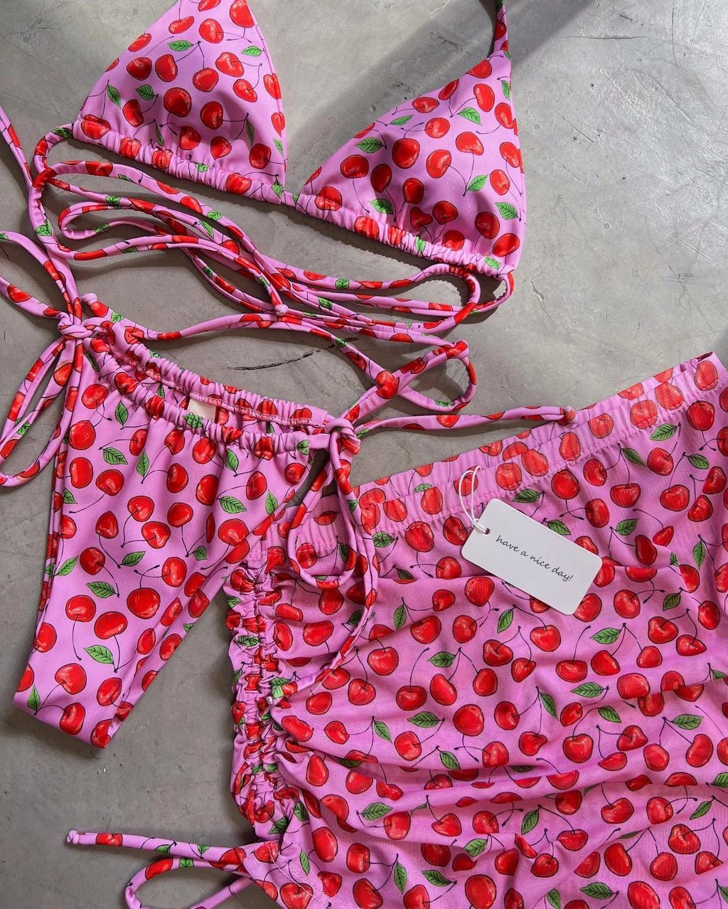 3 Pieces Bikini Set Wiht Mini Skirt Women Swimwear 2024 Sexy Bikinis Bandeau Push Up Beachwear Bodysuit Thong Biquini Female