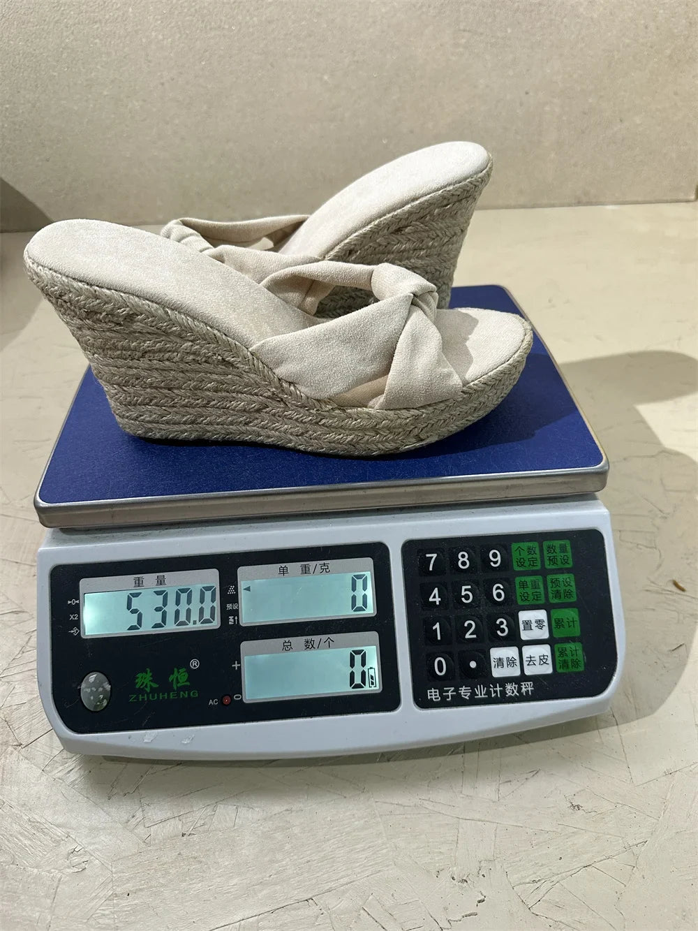 Summer Boho Bow Knot Espadrille Wedge Sandals for Women Open Toe Slip-On 10cm Platform Heel Casual Mules Slides Beach Shoes