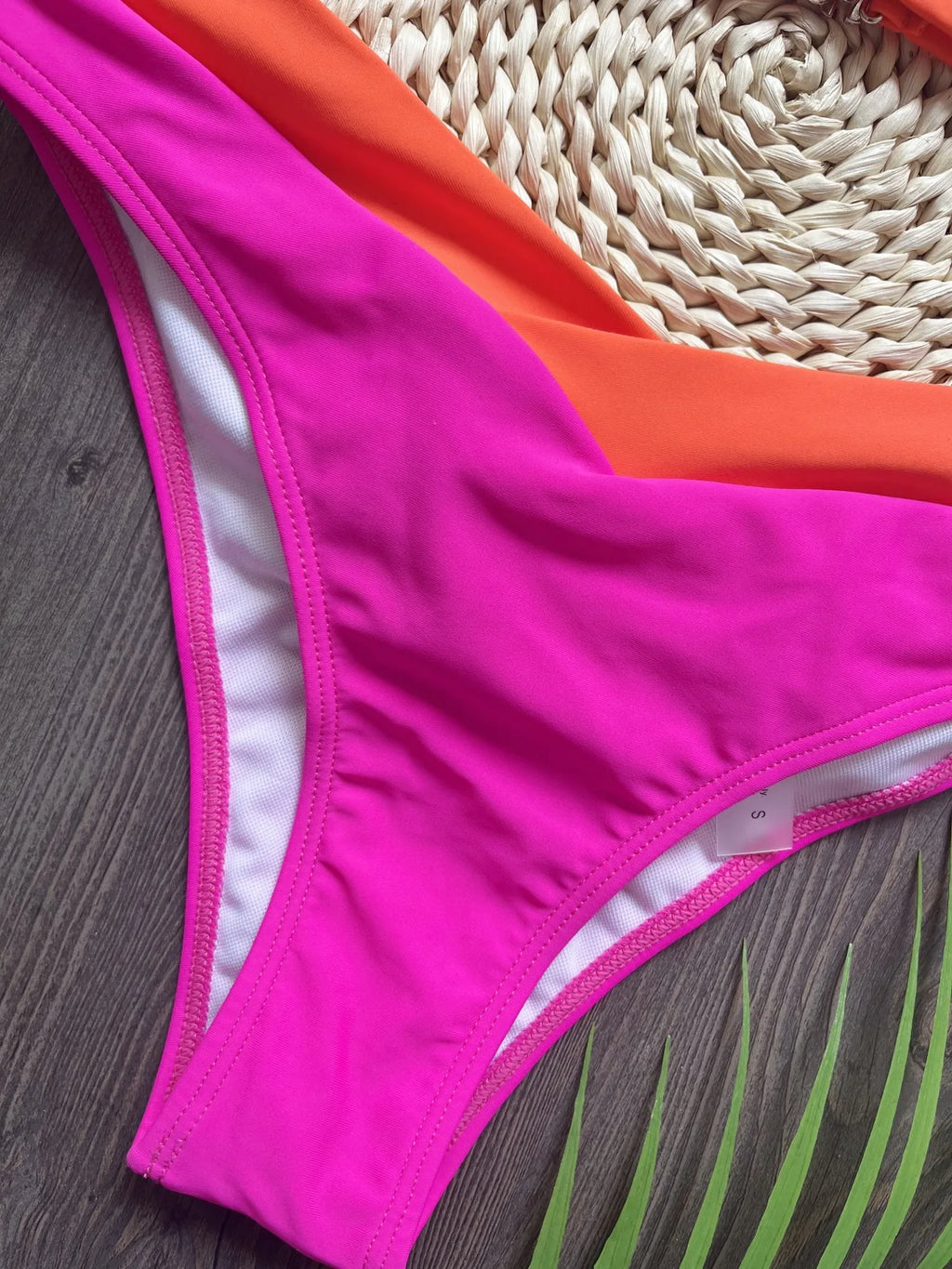 RUOTONSEPT Sexy Solid Splicing Bikinis Set Women's Swimsuit Two-piece Triangle Thong Swimwear Bathing Suit Brazilian Biquinis