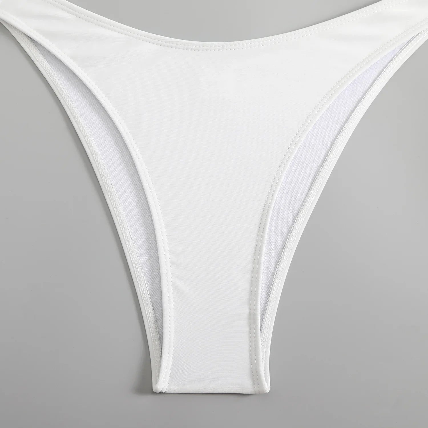 Halter Pearls V-Bar Underwired Bra Cup Bikini Women Swimwear Female Swimsuit Two-pieces Bikini Set Push Up Bathing Suit Swim