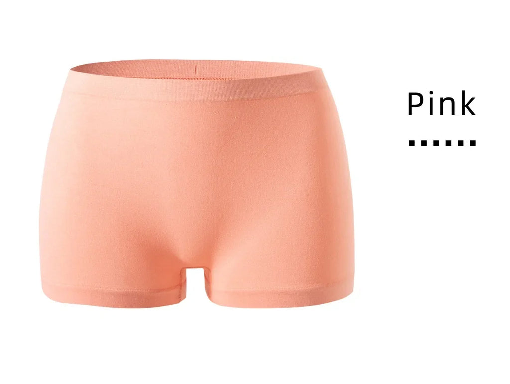 Women's underwear, compression pants, sports shorts, solid color underwear, comfortable and close fitting flat underwear