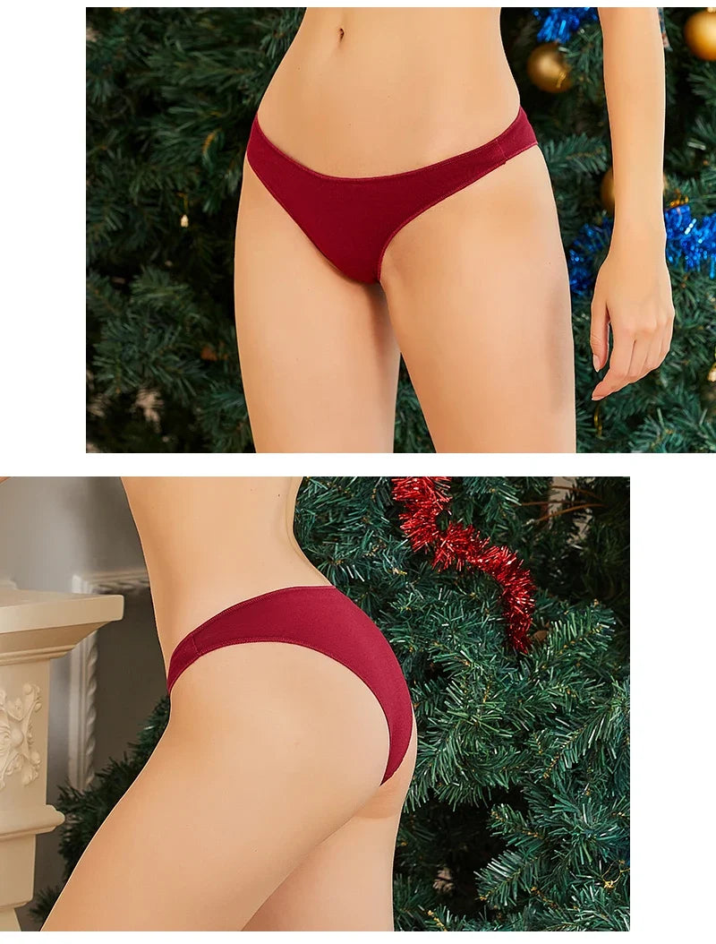 Women's Cotton Panties M-2XL Soft Low-Rise Underwear Ladies Comfortable Underwear Ladies Underpants Female Lingerie 7 Colors New