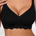 Women's Bra | V-Neck Enhances Neck Line, 3D Soft Air Support Comfort, Breathable Quick Rebound Fabric, U-Back Seamless Bralette
