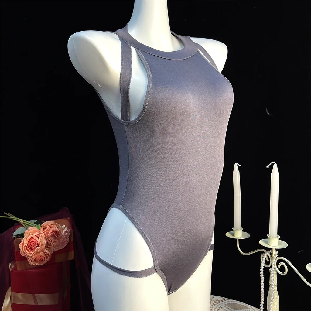 Sexy Nightdress Woman Lingerie For Sex Open Crotch Backless Hot Porn One-piece Bodysuit Erotic Costume Babydoll Dress Underwear