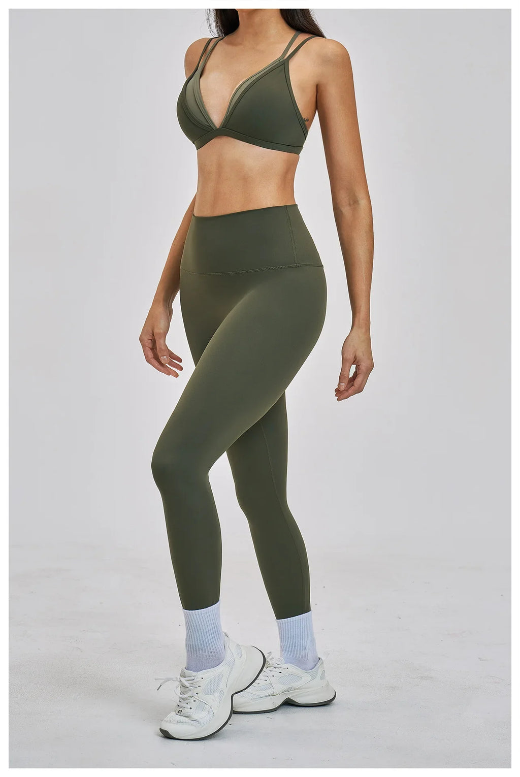 2 Piece Yoga Set Women's Tracksuit Athletic Wear Gym Clothes Female Workout Push Up Clothes Sports Bra Leggings Suit Fitness Set