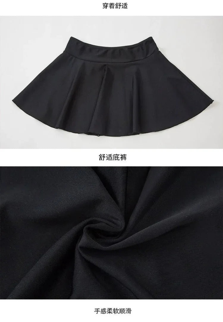 New Summer High-end Sports Style Hot Spring Swimsuit One-piece Sports Boxer Shorts Western-style Swimsuit