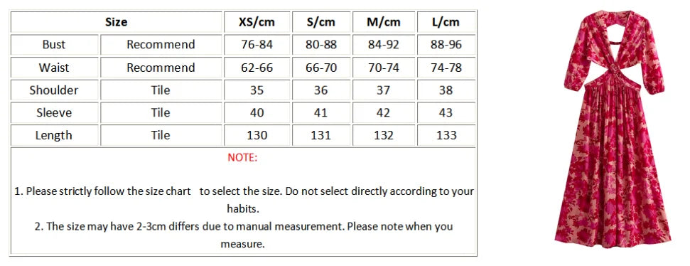 Waist Cut Out Backless Sexy Summer Maxi Dress Elegant Deep V Neck Holiday Long Dress Red Black Boho Floral Dress Women 2025