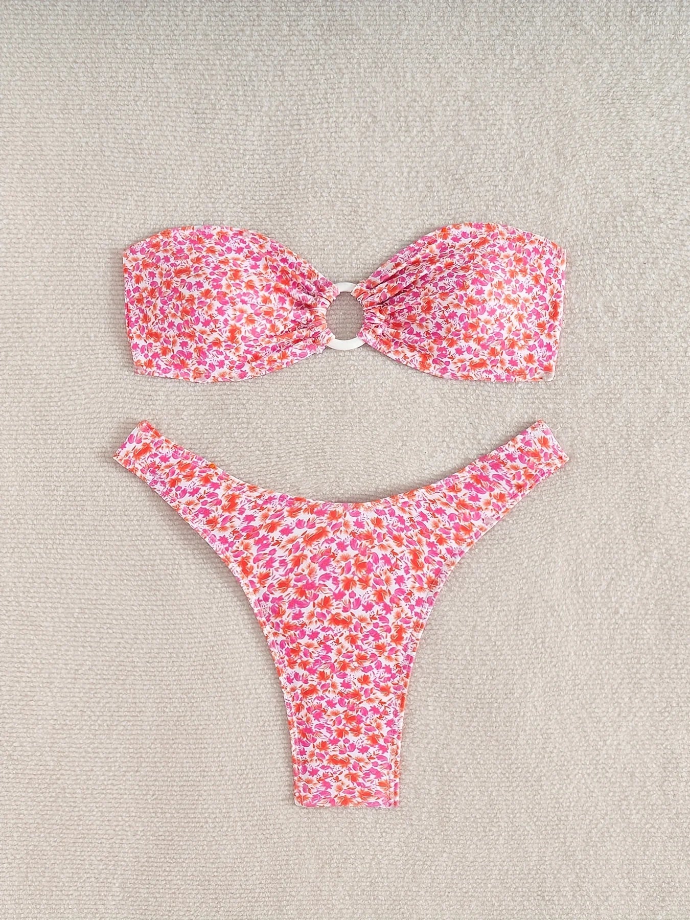 ZTVitality New Sexy Push Up Low Waist Bikini Set Swimsuit Female Swimwear Women Print Beachwear Summer Bathing Suits Biquini