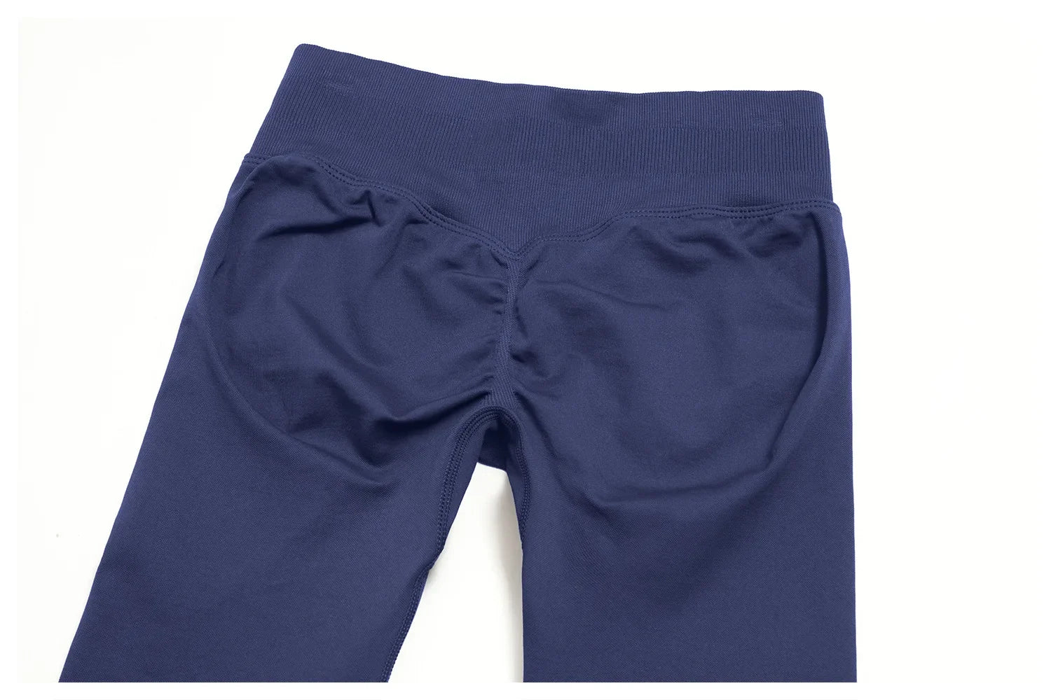 Summer Fitness Suit Women Seamless Hanging Neck Pleate Sports Bra Yoga Sets High Waist Wide Leg Leggings Running Athletic Wear