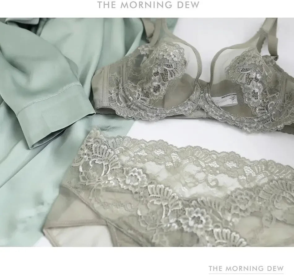 MOYISU Pure lace Girls Sexy Lace Bralette Flash Sale | Bra & Set Flexi-Wire Tech Sheer Allure Anti-Sag | Vintage Limited Last 50
