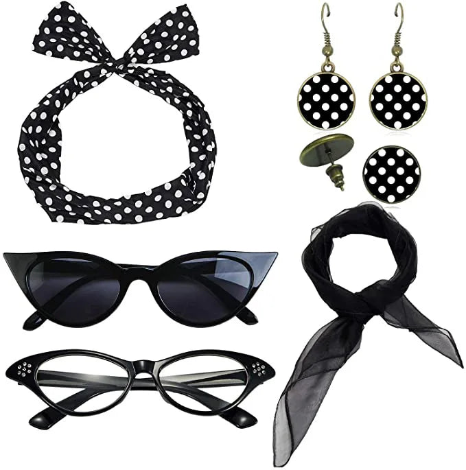 Easter Bunny Girl Cosplay 3-Piece Prop Set - Satin Headband Fluffy Rabbit Tail for Halloween Christmas