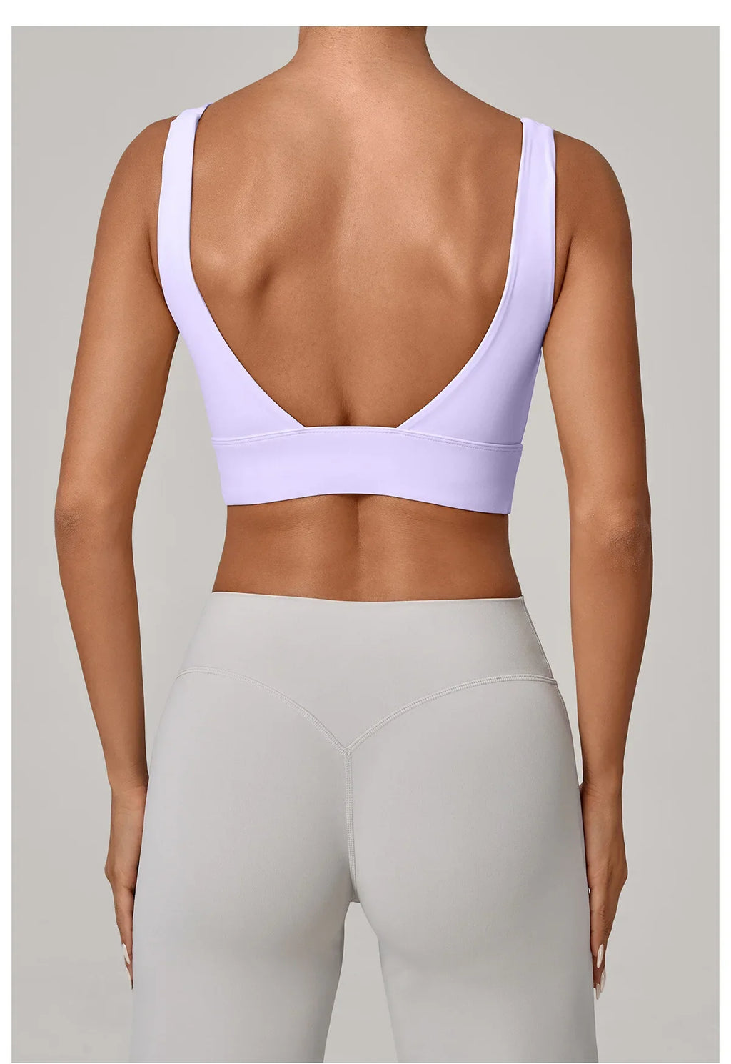 High Strength Yoga Bra Breathable Sports Bra Anti-Sweat Fitness Top Women Shockproof Crop Top Push Up Sport Bra Gym Workout Top