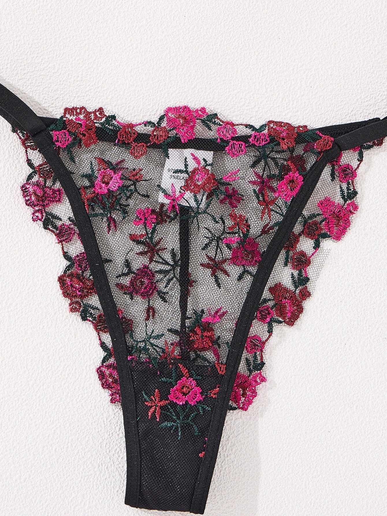 Sexy Sheer Lingerie Set Embroidery Transperant Pornostar Lenceria Sensual Mujer Seducive Conjunto Ropa Interior Set Intimo Lace