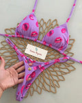 2026 New Sexy Prints Mciro Bikini Set Women Holiday Swimsuit Lace-up Swimwear 2 Piece Set Backless Biquine Brasileiro Beachwear