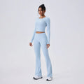 Women's Versatile Yoga Suit Set Tight Fitting and Beautiful Back High-end Sports Suit Outdoor Running and Leisure Fitness Suit