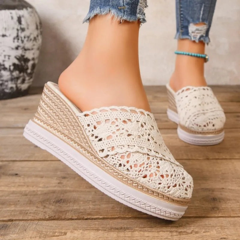 Woman  Summer Fashion Wedge Female Large SizeNew Comfortable Sandals for Women