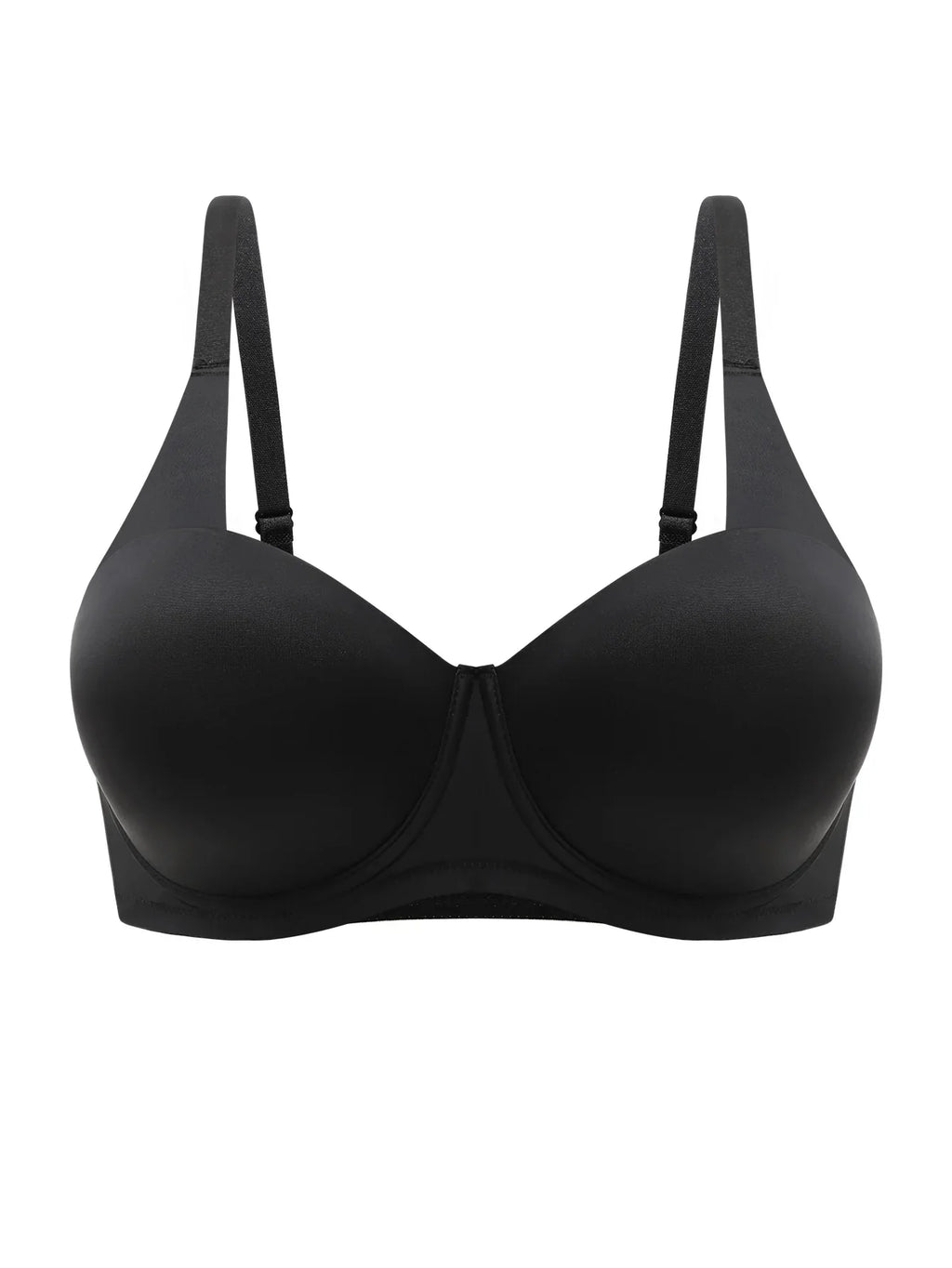 Large size bra black women's bra all season daily Lingerie with steel support multi size sexy bra 90D-110DA2903
