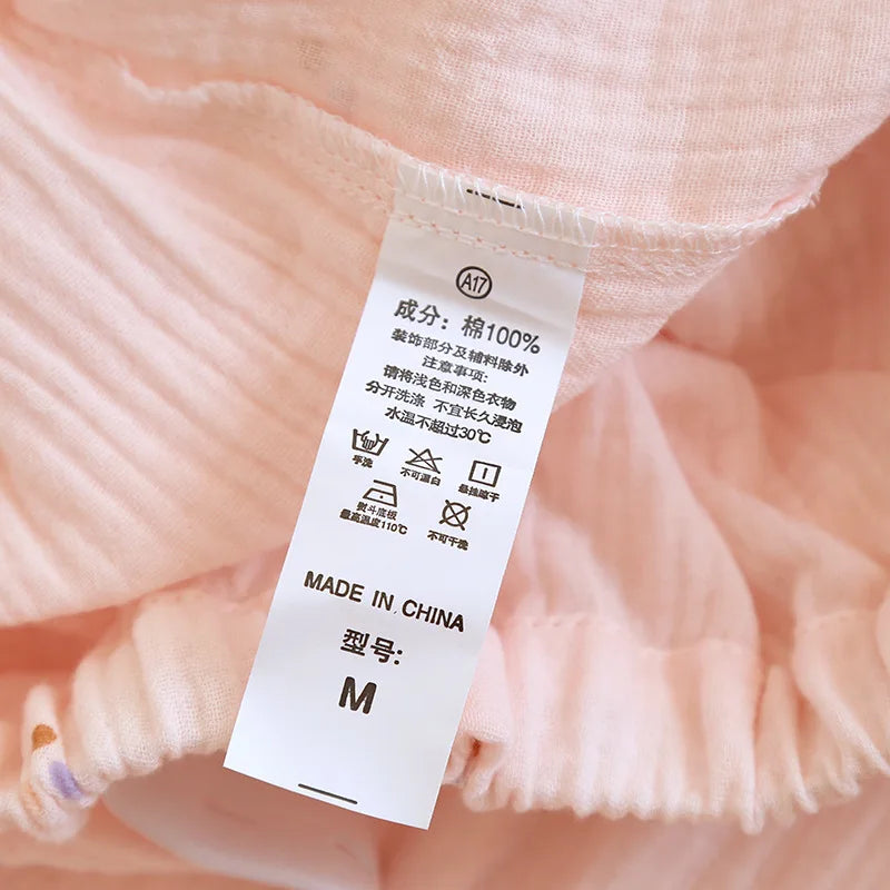 Maternity Pajamas Breastfeeding Clothes Woman Feeding Nightie Autumn Long Sleeve Sleepwear Women's Cotton Wear Pregnant