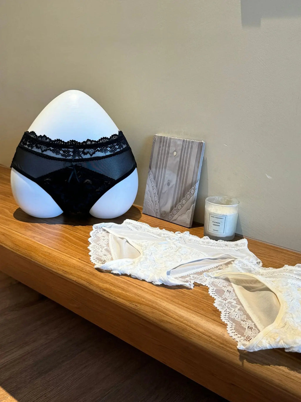 French lace women's underwear, high elasticity, comfortable and breathable, mid-crotch, hip-covering briefs