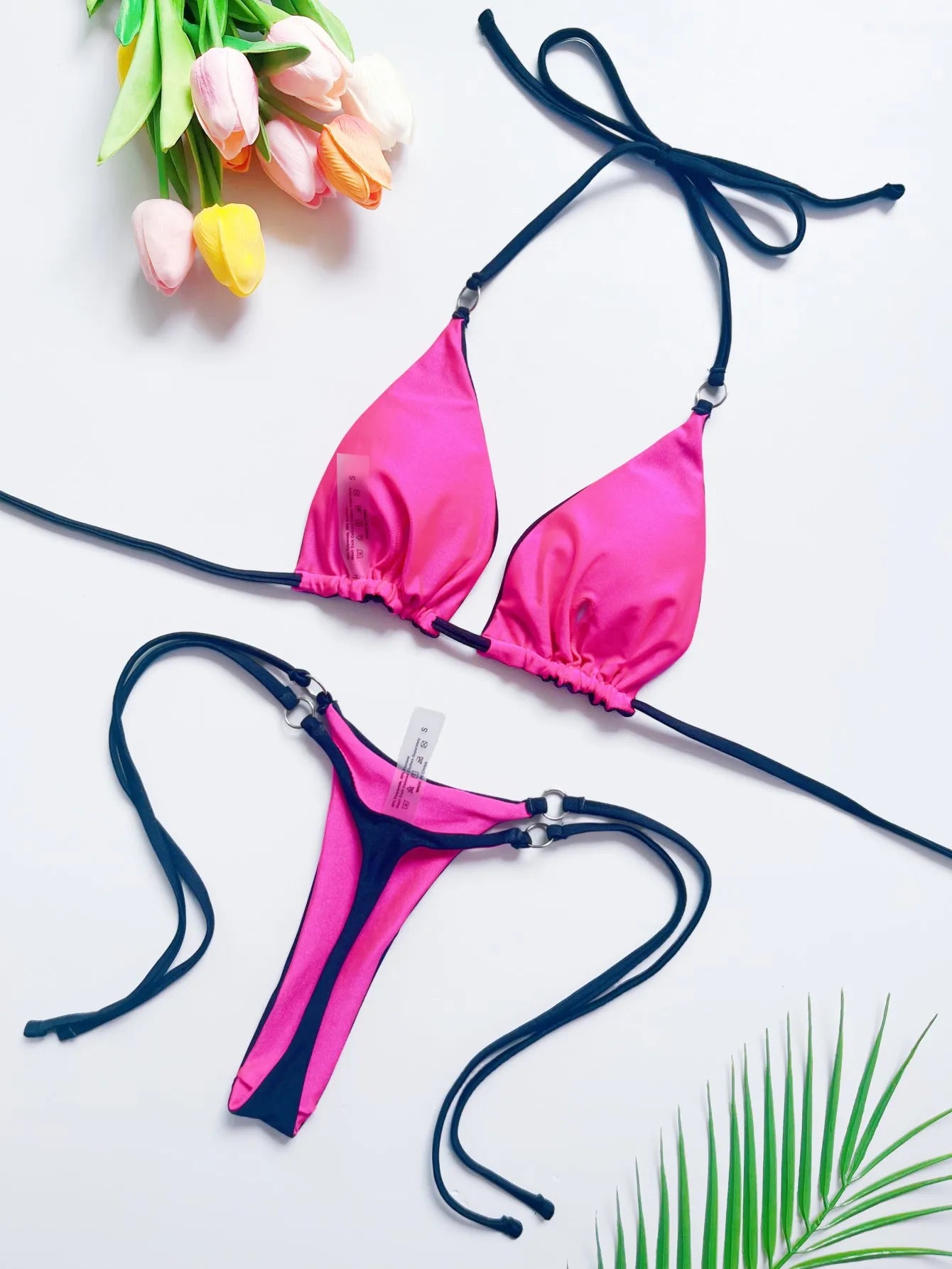 RUOTONSEPT 2026 New Sexy SolidBandage Bikini Set Women's Swimsuit Two-piece Triangle Swimwear Bathing Suit Brazilian Biquinis