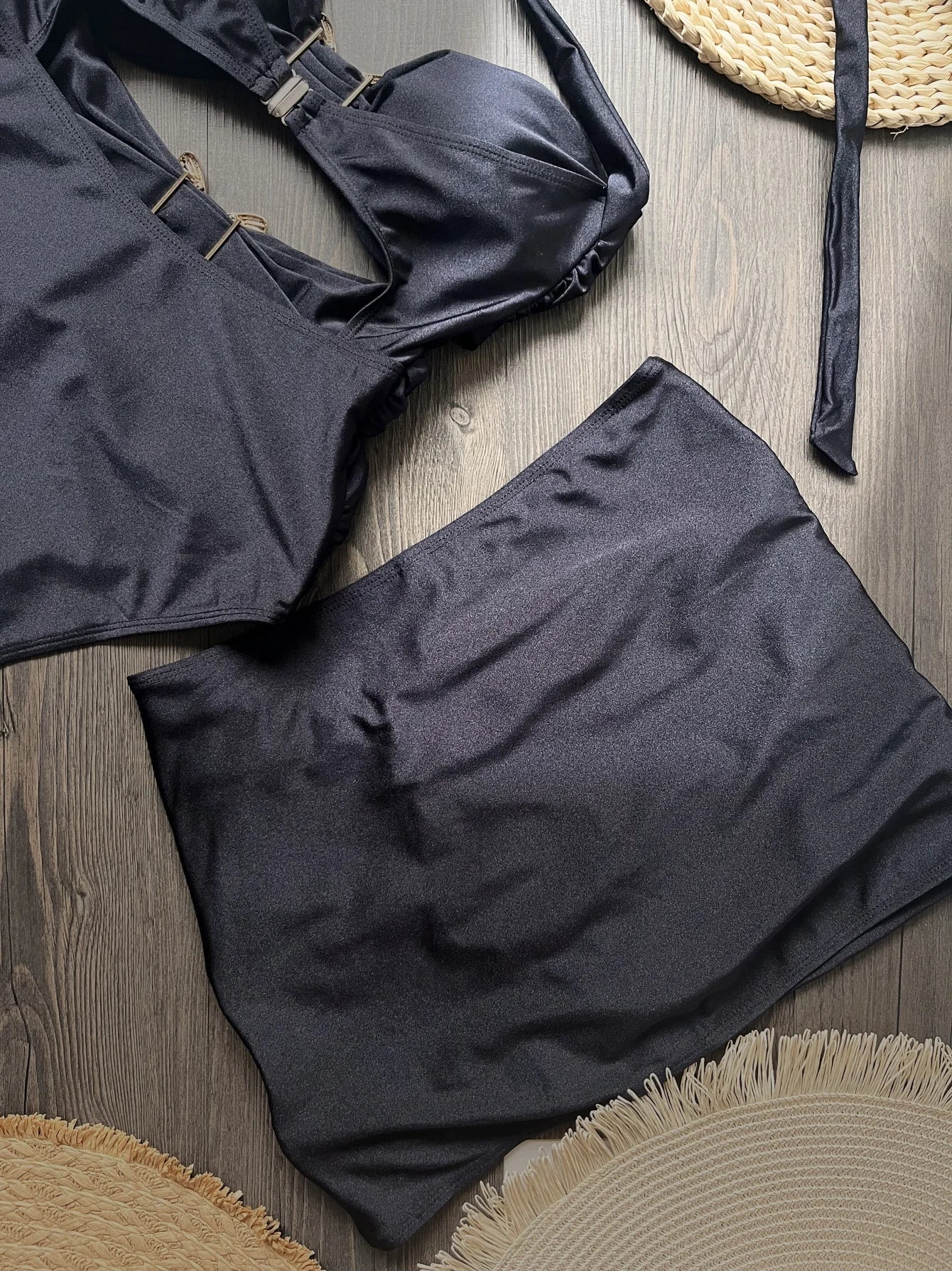 Hot Sale Butterfly Women One Piece Swimsuit Black Skirt Sexy Cut Out Swimwear Mujer Monikini Bathing Suit Lady Beach Suit