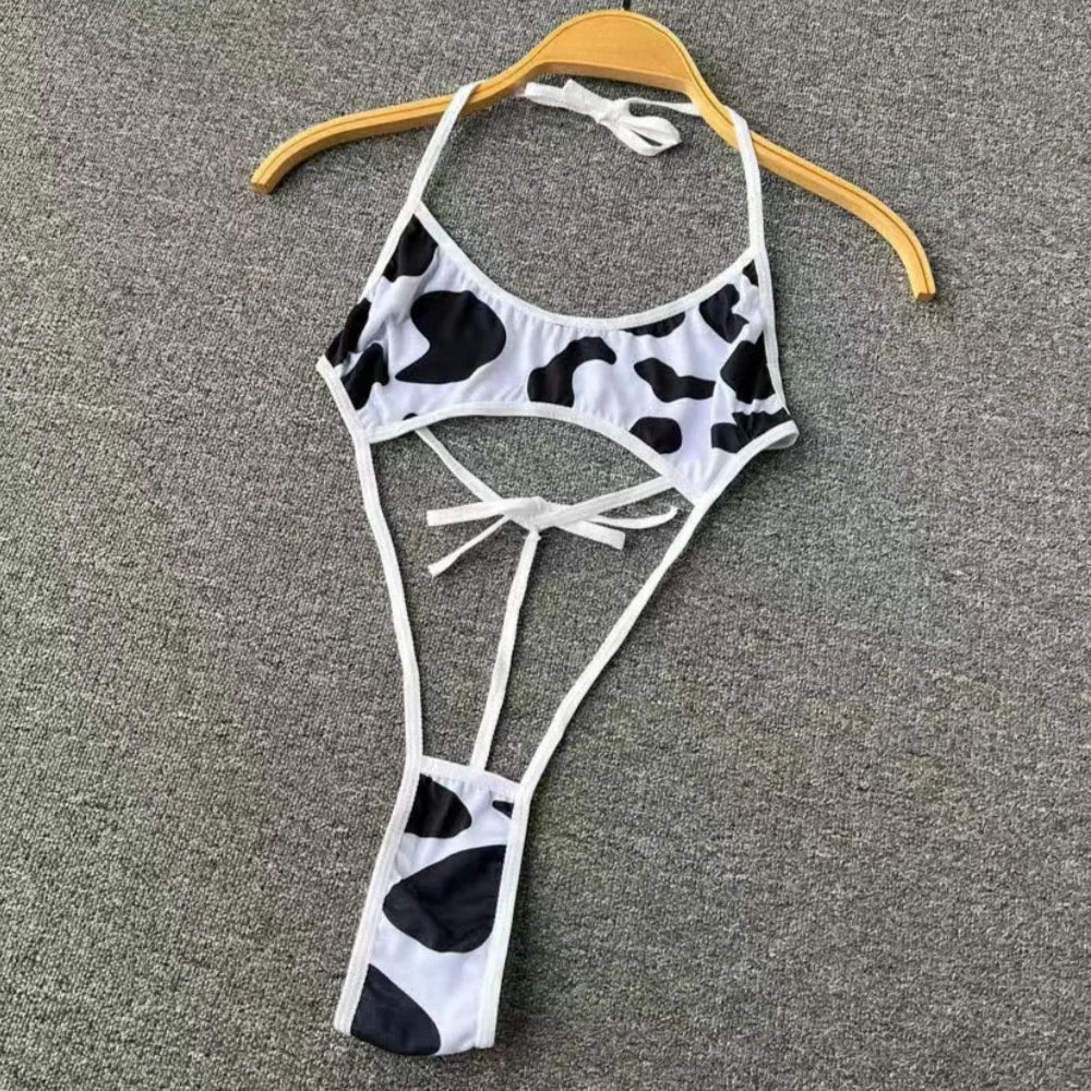 Cosplay Costume Exotic Lingerie Set Women Sexy Outfit Fancy Halter Mesh Bandage Exotic Uniform Japanese Role Play Sex Clothes