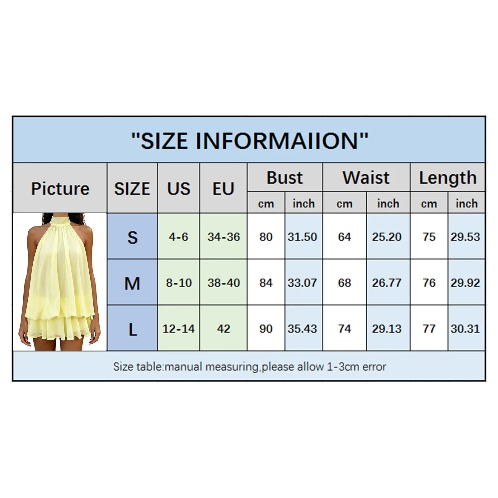 Women's Summer Solid Color Halter Neck Mini Dress Sleeveless Open Back Drop Waist Ruffle Beach Clubbing Dresses