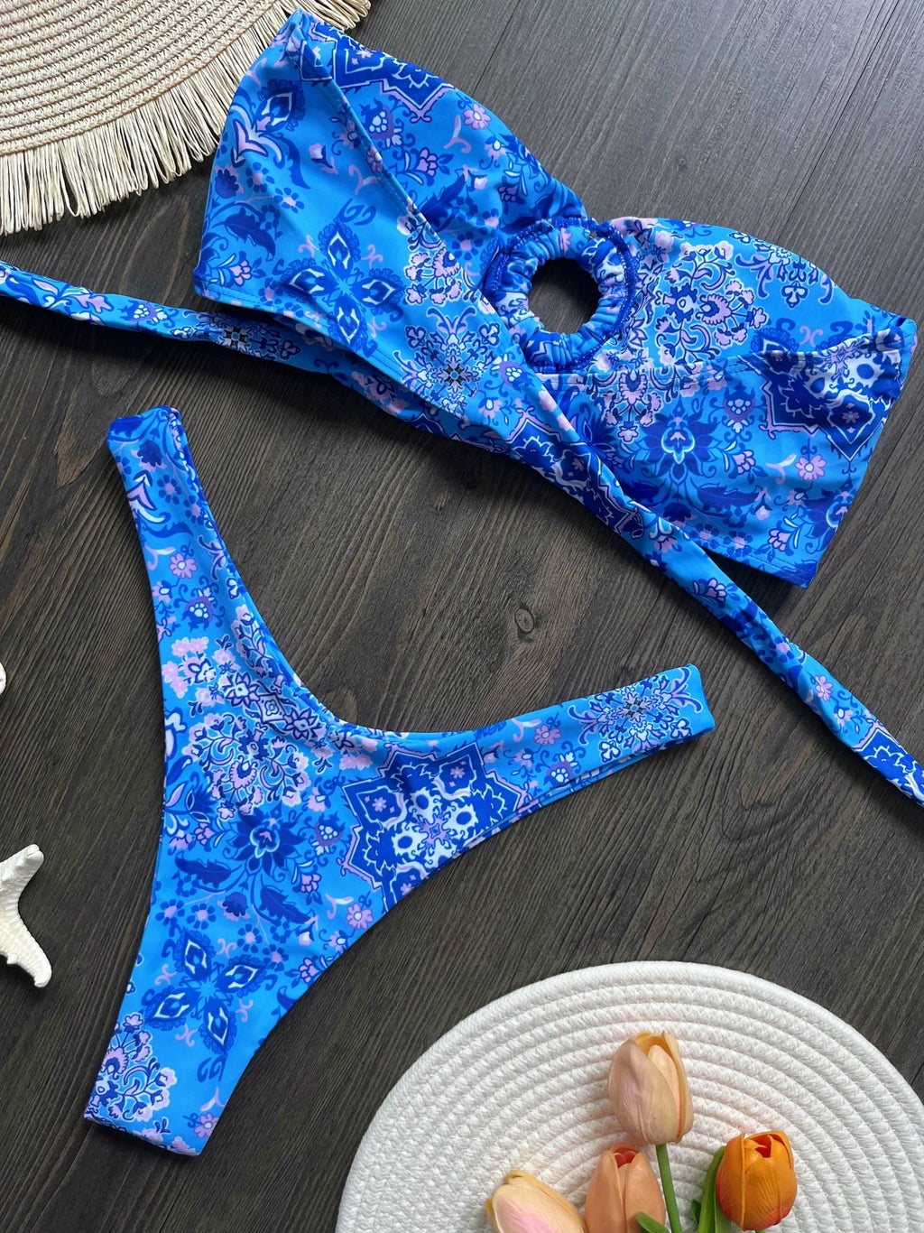 Micro Bikini Push Up Women Swimsuits 2026 Sexy Female Swimwear Brazilian Bikini Set Thong Biquini Swim Suits Print Beachwear