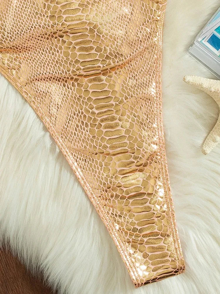 Extreme Mini Micro String Backless Women Swimwear One Piece Swimsuit Female High Cut Monokini Thong Bathing Suit Swim Beachwear