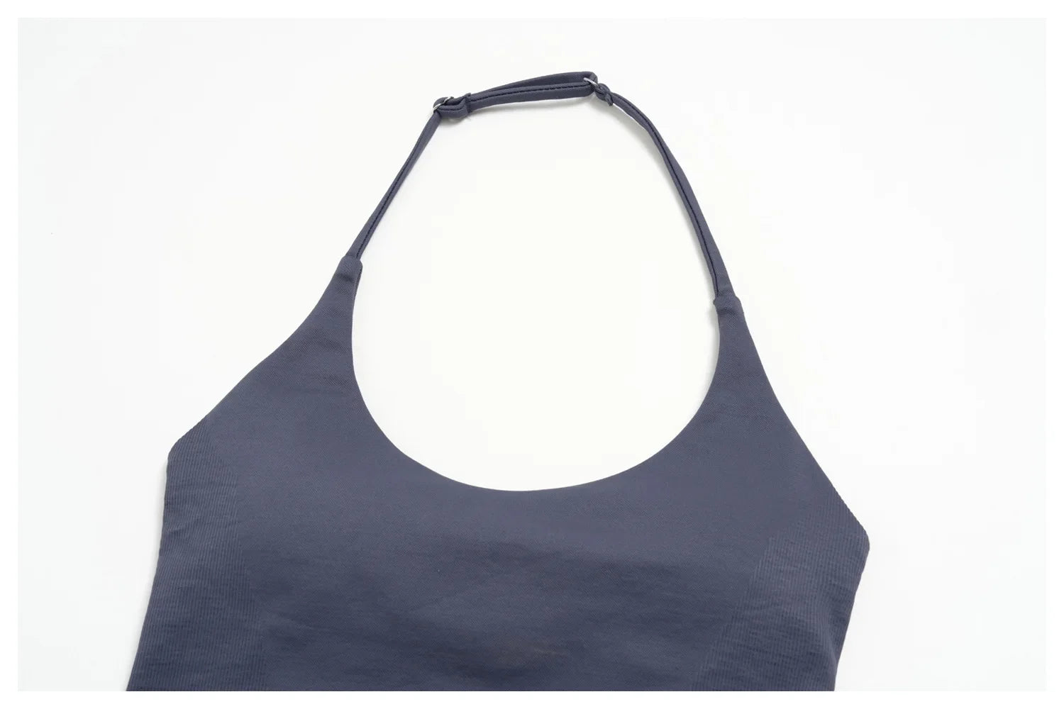 New Yoga Sets Women Summer Seamless Thread Hanging Neck Sports Vest Exercise Fitness Suit High Waist Wide Leg Pants Tracksuit