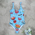 2023 One Piece Swimsuit Women Swimwear Push Up Monokini Sexy Bodysuit Leopard Print Bathing Suit Backless Beachwear Female