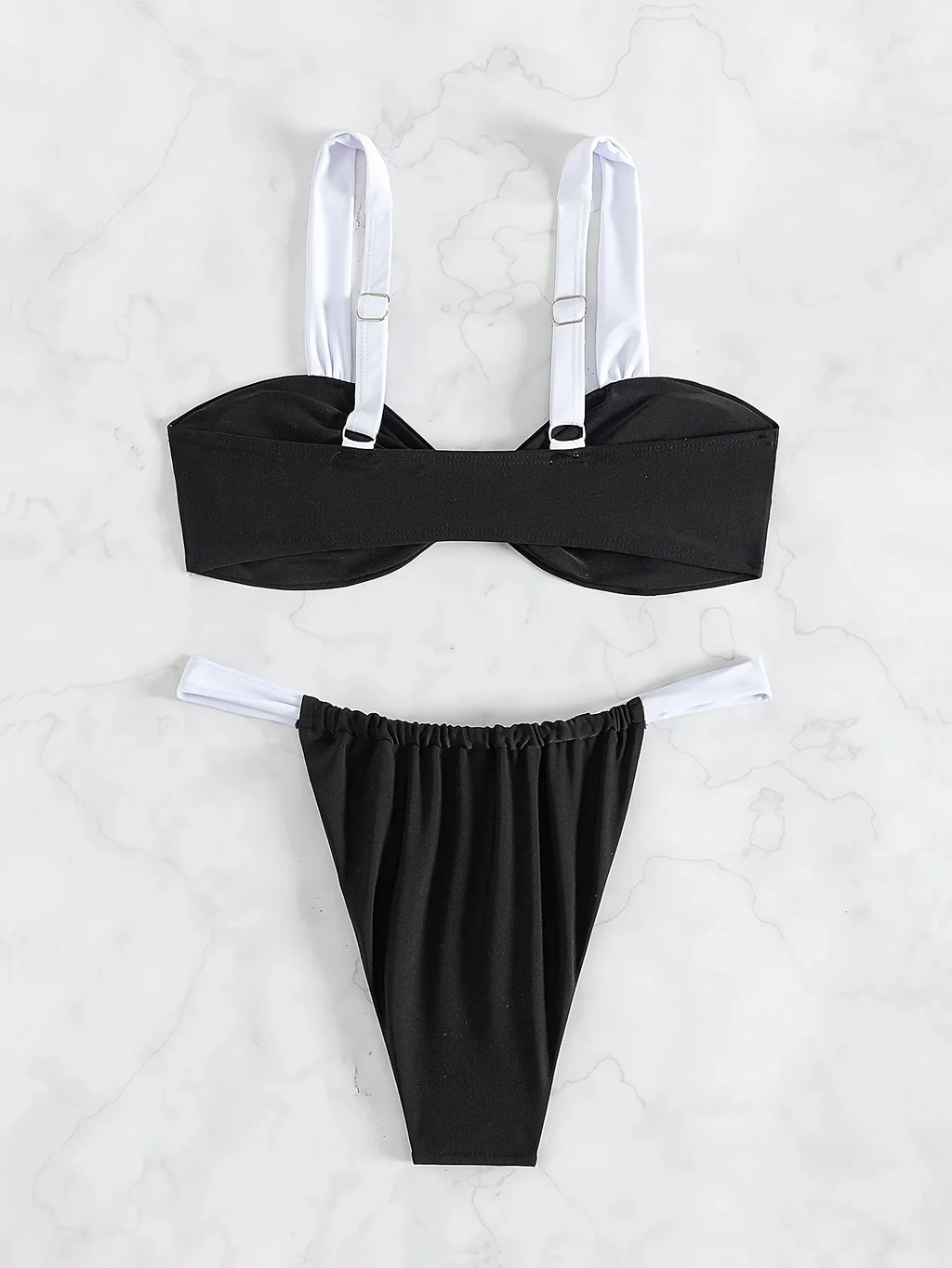 ZTVitality Sexy Patchwork Push Up Bikini Set 2025 New Arrival Biquini Padded Swimsuit Women Swimwear Summer Beachwear Brazilian