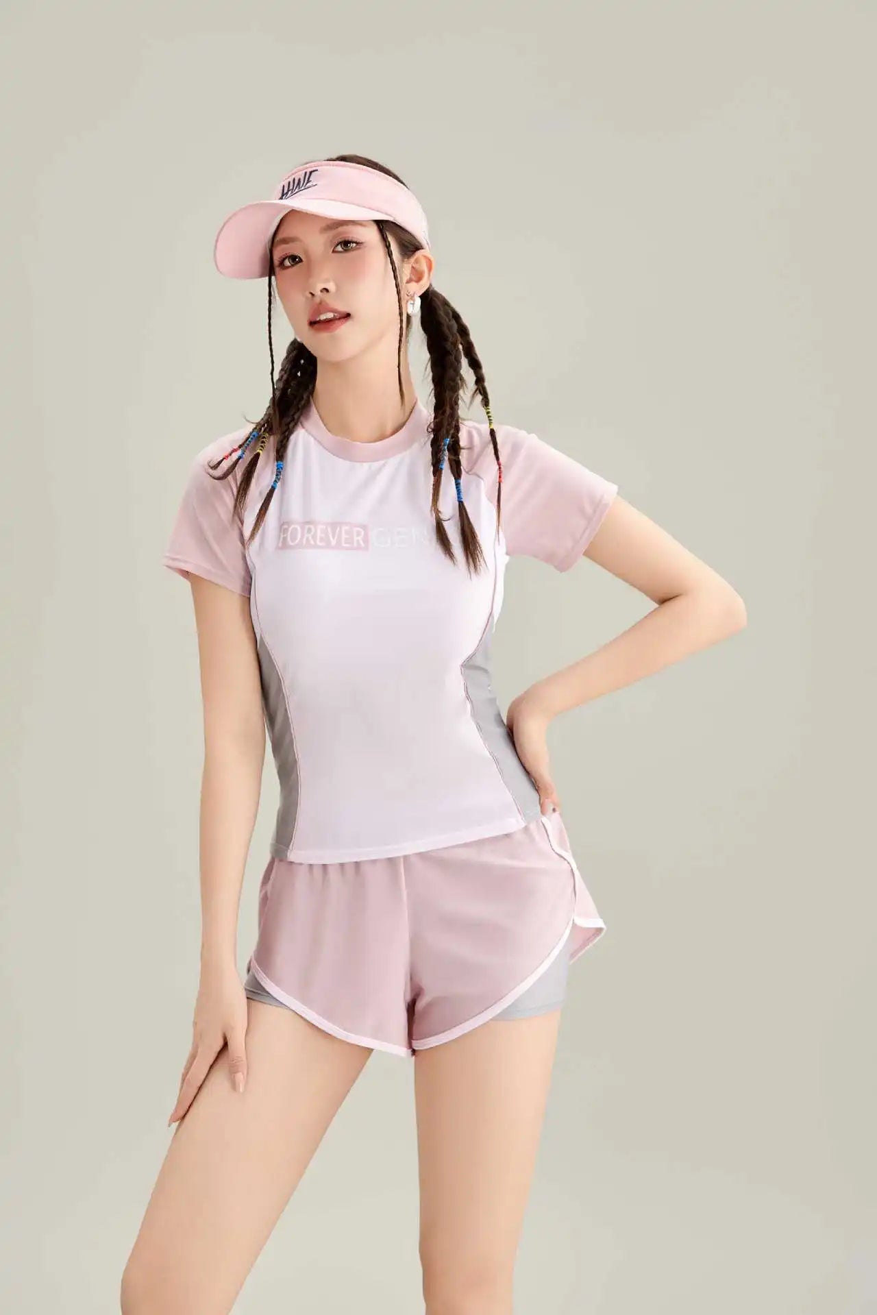 New Split Swimsuit for Women, Conservative and Slimming, Flat Leg Pants, Sports Beach Vacation, Hot Spring Swimsuit