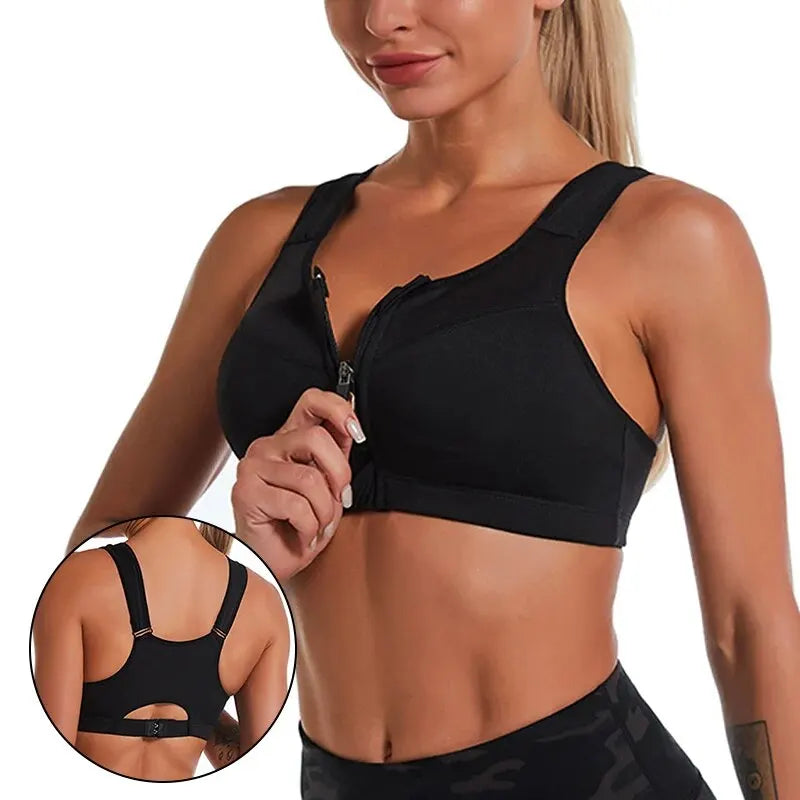 CZGUKE Yoga Fitness Bra Shock-absorbing Sports Bra Breathable and Quick Drying Training Running WOMEN'S Underwear