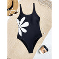 S - XL 2026 Flower Printed High Leg Cut Women Swimwear One Piece Swimsuit Female Monokini Padded Bather Bathing Suit Swim V8231