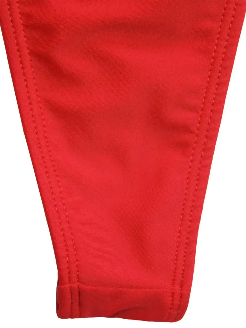Extreme Mini Micro String Backless Women Swimwear One Piece Swimsuit Female High Cut Monokini Thong Bathing Suit Swim Beachwear