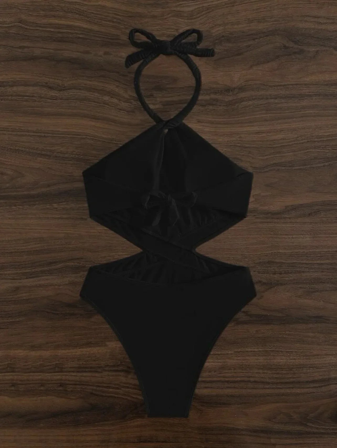 Sexy One Piece Swimsuit 2024 Women Black White Hollow Out Backless Beach Bodysuit Brazilian Bathing Suit Tummy Control Beachwear