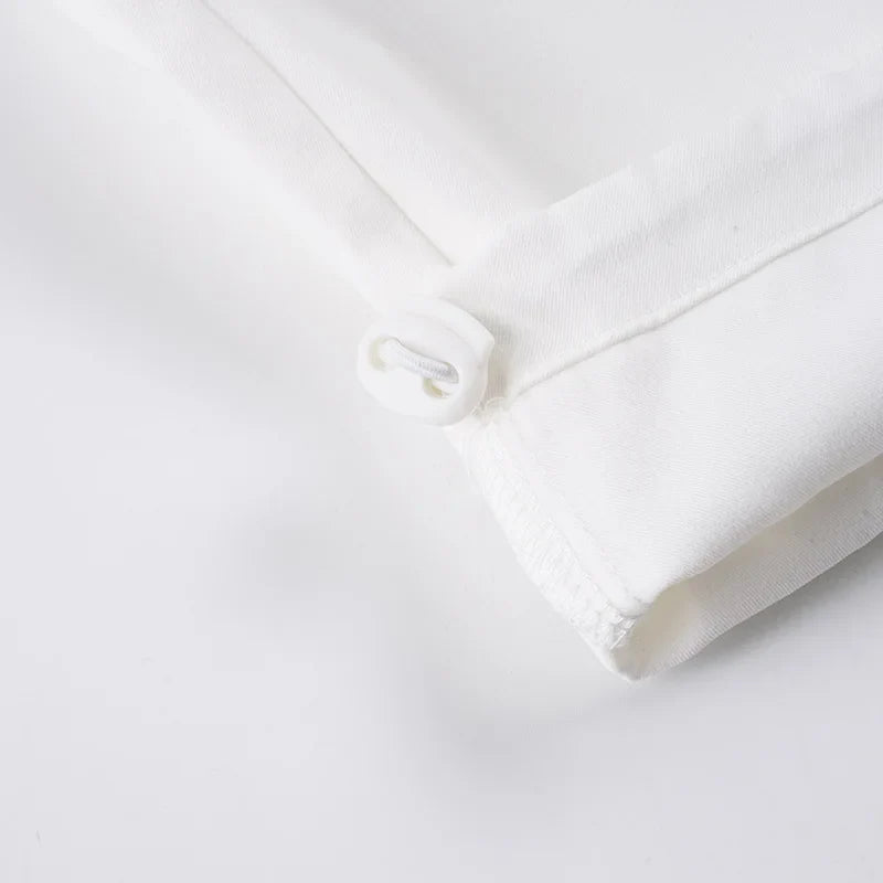 Summer women's elastic waist casual workwear low-rise mid-pants comfortable woven pants