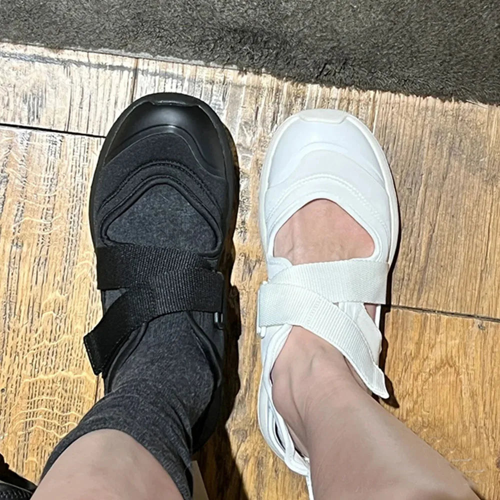 2026 Brand Design Plus Size 44 Fashion Unisex Sneakers Sandals for Women Chic Black Leisure Comfy Walking Casual Shoes for Men