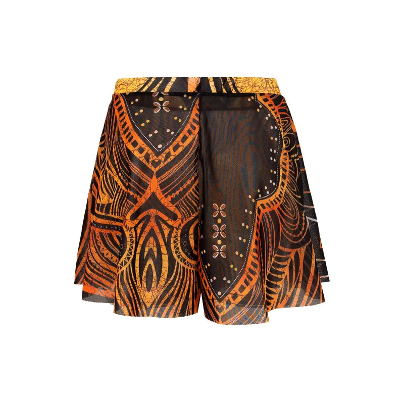 Mesh Women Trim Cover Up Shorts Beach Swimsuit Cover-Ups For Swimwear Beach Shorts 2026 Summer Beachwear Swimwear Sarong Pants