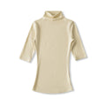 New Pure Desire Style High Neck Slim Fit Base Solid Color Casual T-Shirt Charming For Woman Elegant Fashion Soft T-Shirt M8IL