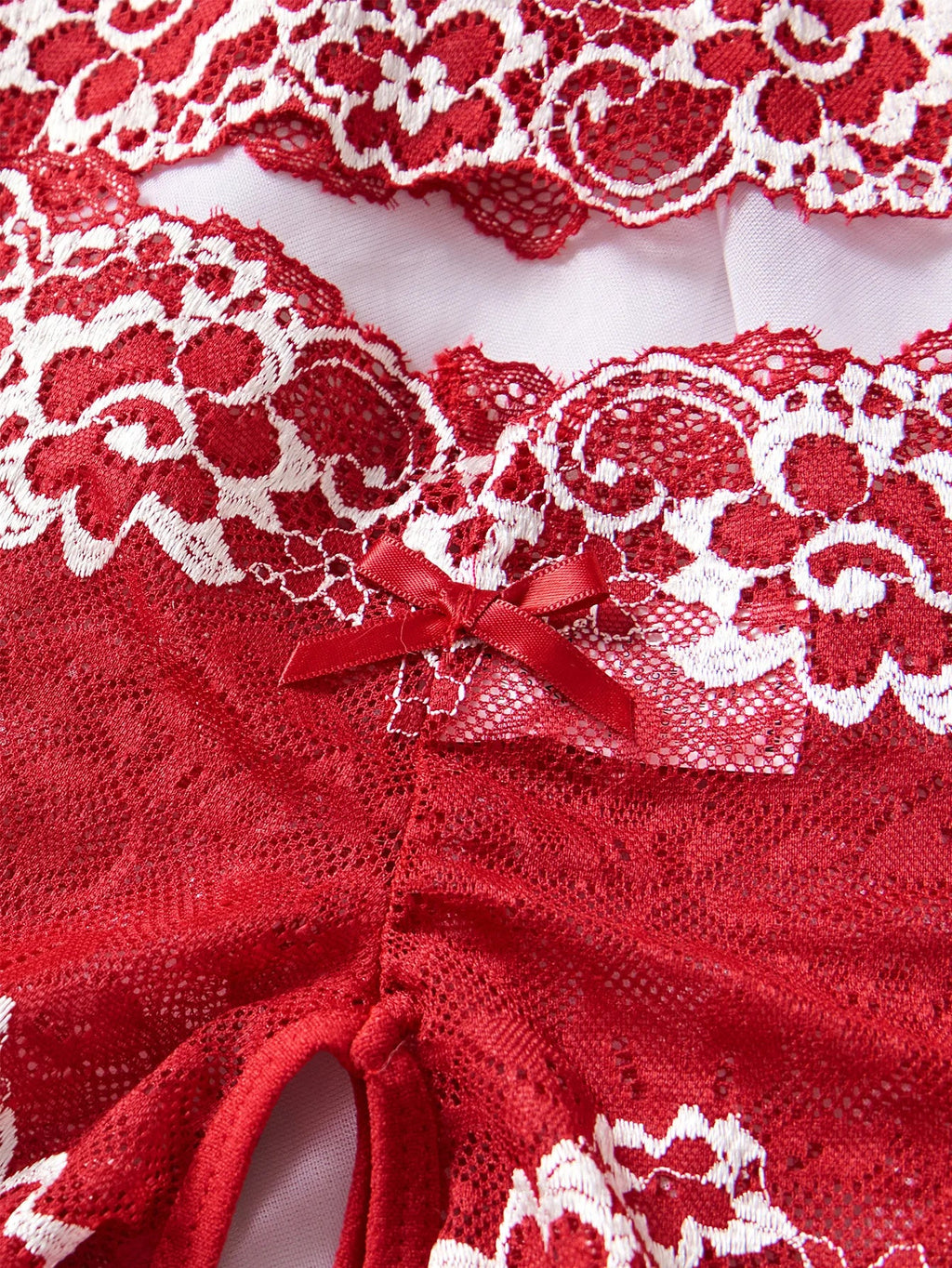 Lace Contrast Color Lingerie Bra And Panties Sets Underwear Set Women Suits