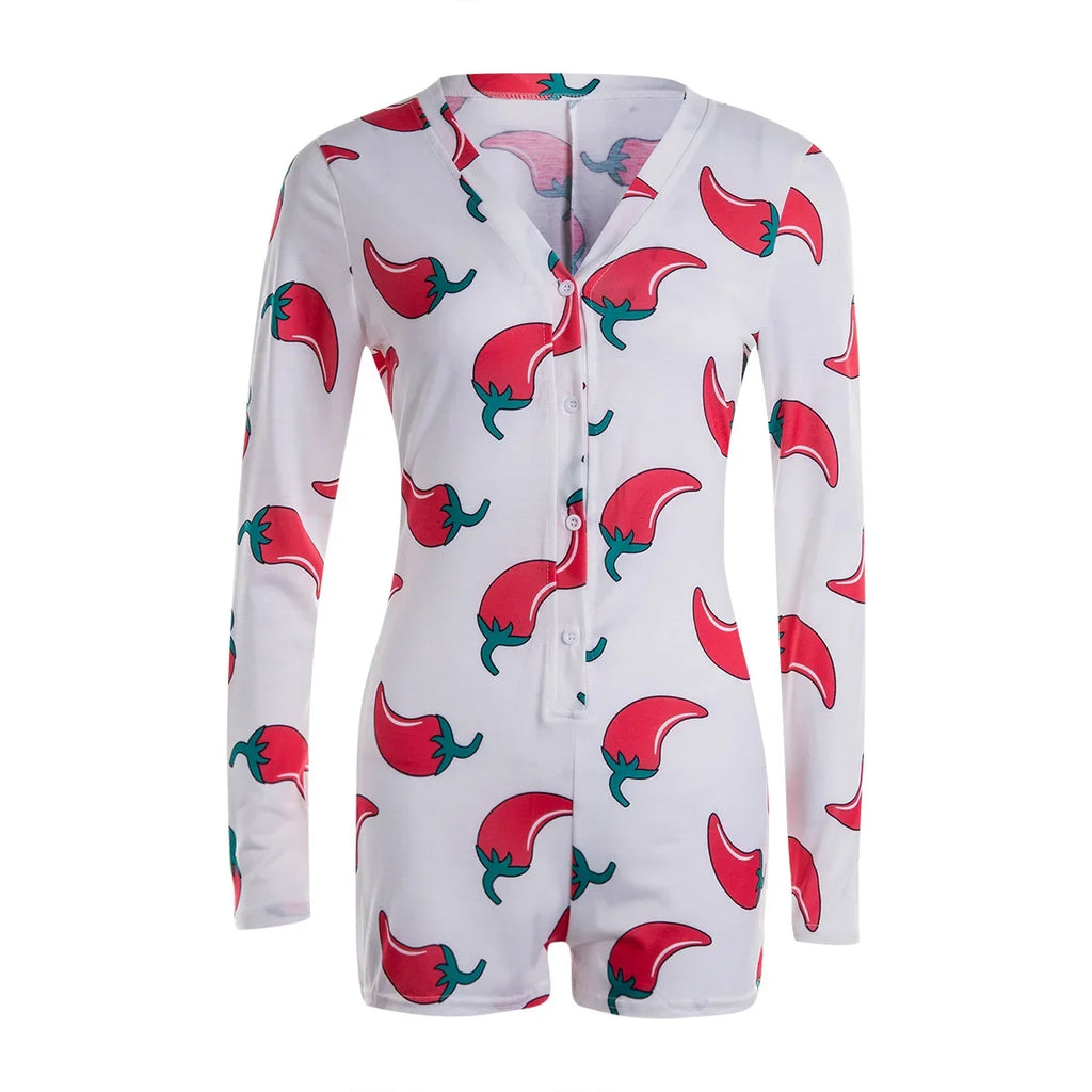 Women Casual Playsuits Long Sleeve V Neck Button Down Bodycon Romper Women Short Jumpsuit Overalls Loungewear Summer Fall