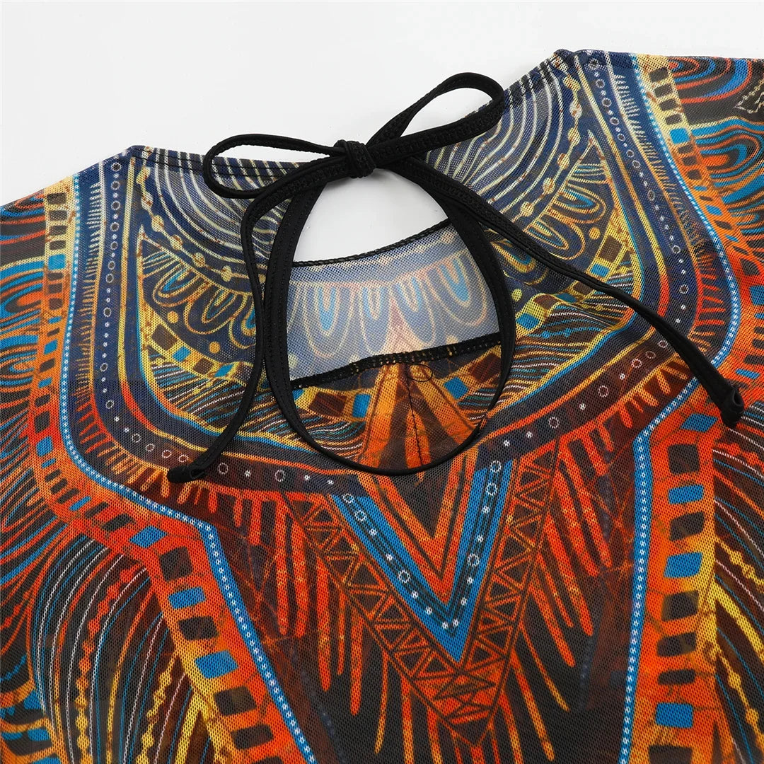 S - XXL New Printed Long Sleeve With Pants Women Swimwear One Piece Swimsuit Female Floral Padded Bather Bathing Suit Swim V7176