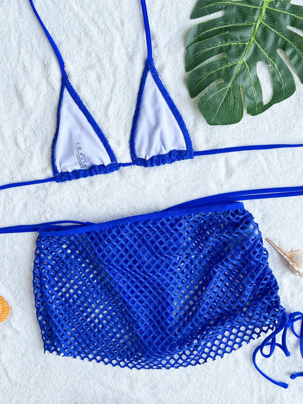 DEKA Tie Side Mini Micro Bikini Set With Skirt Halter Female G-String Thong Swimsuit Women Swimwear Bather Bathing Suit Swim