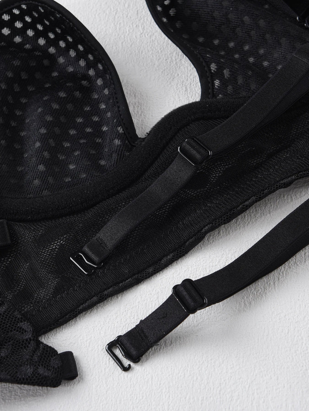 stylish mesh breathable softsteel ring bra thin design with backless multiple wearing styles comfortable Lingerie underwear