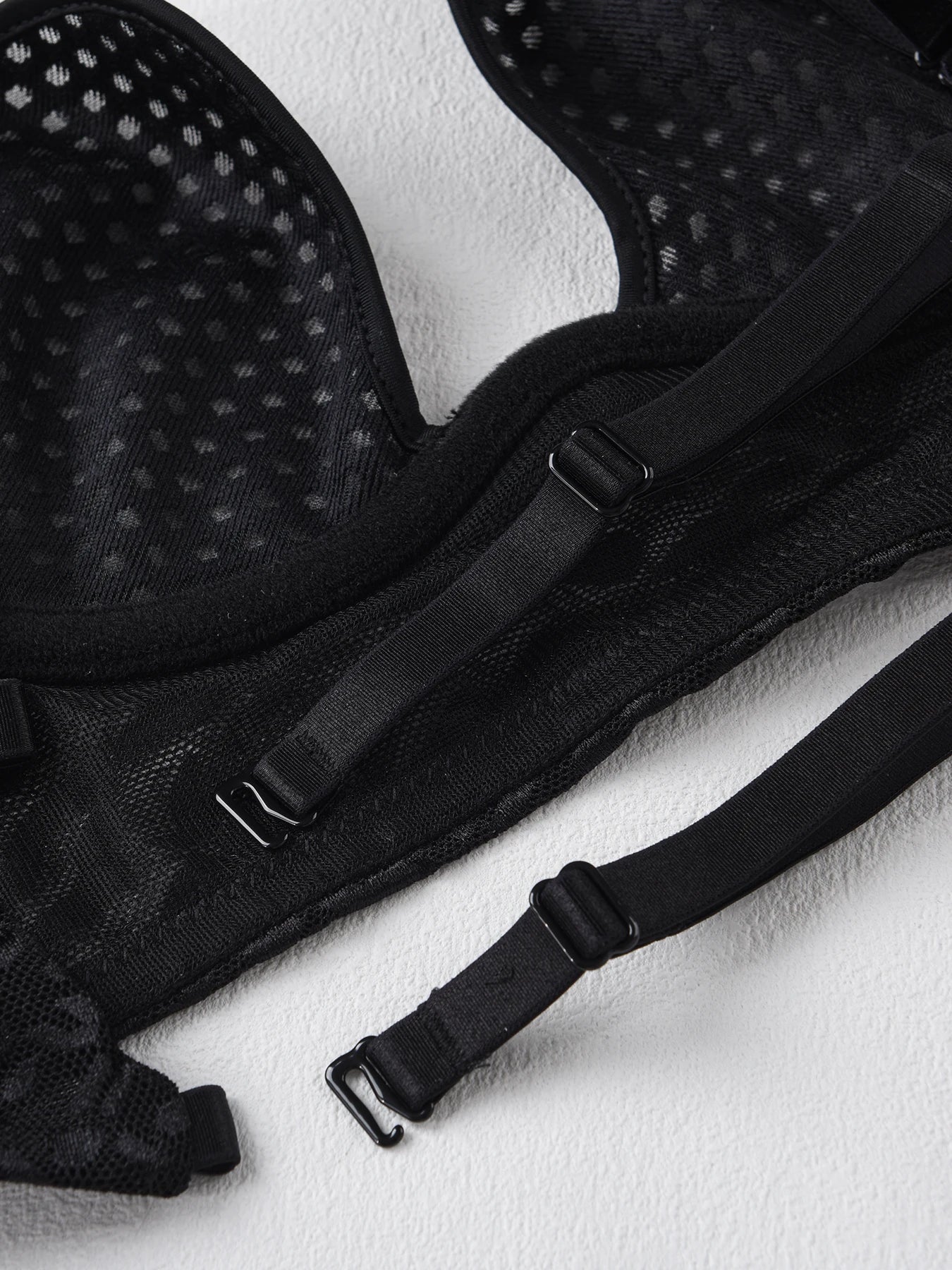 stylish mesh breathable softsteel ring bra thin design with backless multiple wearing styles comfortable Lingerie underwear