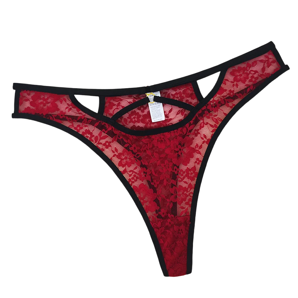 1pcs Plus Size 1XL-4XL Sexy Lace Women's Panties Low Rise Hollow Out Breathable Comfort Female Underpants Lingerie Lady Briefs