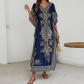 Dresses For Womens Kimono Style Vintage Printed Loose Summer Beach Clothes Personality Weastern Funny Women Dresses Casual